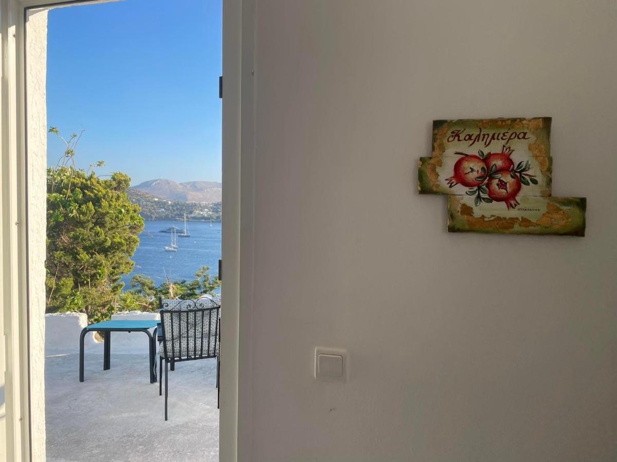 Sweet Home With Two Beds -One Single Room- With Beautiful View! Agia Marina  Eksteriør billede